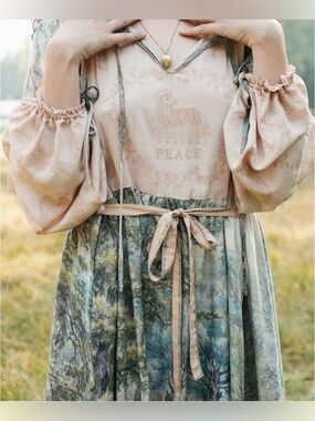 Market of stars Land of Plenty reversible frock dress